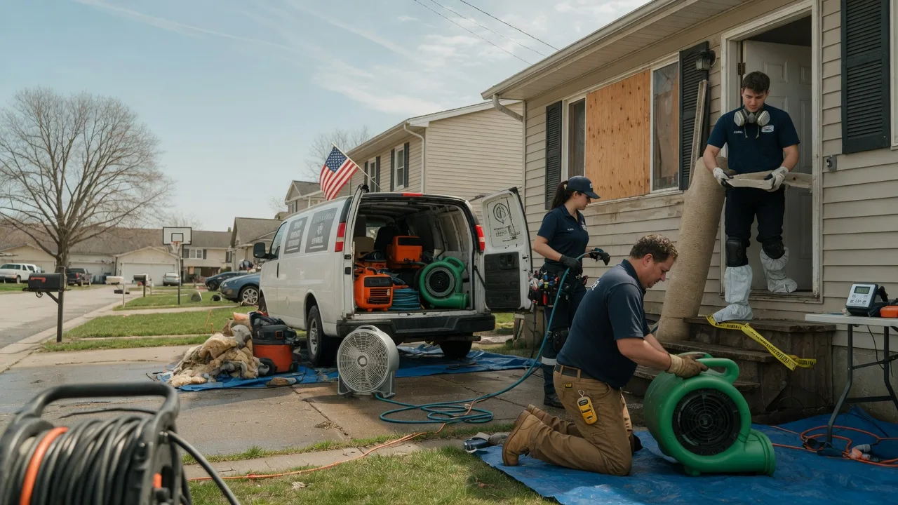 Water Damage Restoration in Wilmette, IL near me